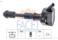 Bobine d'allumage 9.6537 Facet