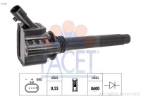 Bobine d'allumage 9.6542 Facet