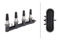 Bobine d'allumage 5DA 358 000-321 Hella