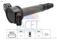 Bobine d'allumage OE Equivalent 9.6438 Facet