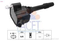 Bobine d'allumage OE Equivalent 9.6532 Facet