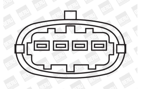 Bobine d'allumage ZS304 Borgwarner Beru, Image 2