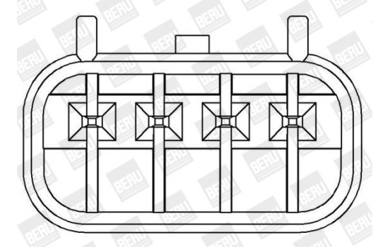 Bobine ZS372 Borgwarner Beru, Image 3