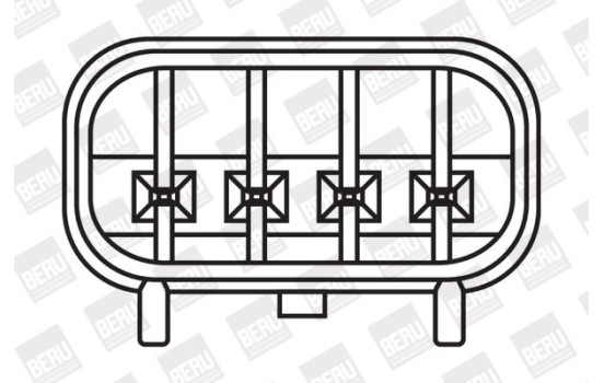 Bobine ZS372 Borgwarner Beru, Image 4