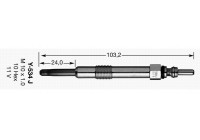 Bougie de préchauffage D-Power Y-534J NGK