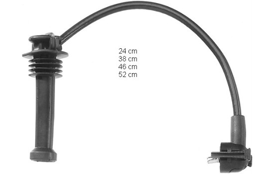 Jeu de câbles d'allumage ZEF719 Beru