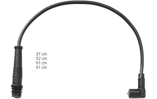 Jeu de câbles d'allumage ZEF968 Beru