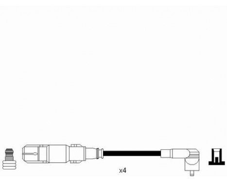 Kit de câbles d'allumage RC-VW907 NGK, Image 2