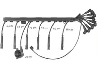 Kit de câbles d'allumage ZE755 Beru