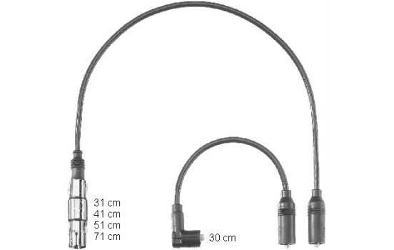 Kit de câbles d'allumage ZEF1223 Beru