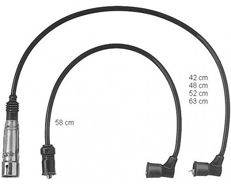 Kit de câbles d'allumage ZEF432 Beru