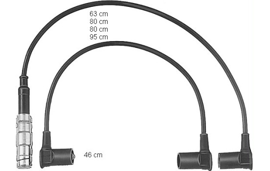 Kit de câbles d'allumage ZEF466 Beru