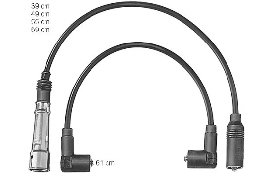 Kit de câbles d'allumage ZEF561 Beru