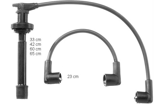 Kit de câbles d'allumage ZEF896 Beru