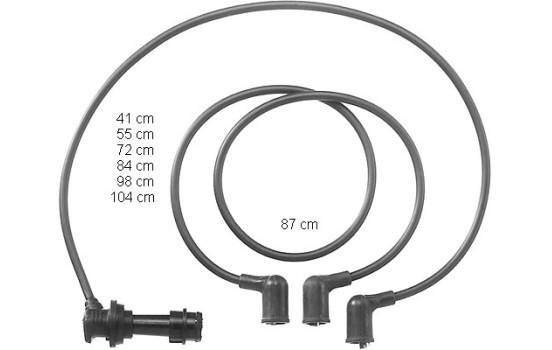 Kit de câbles d'allumage ZEF953 Beru