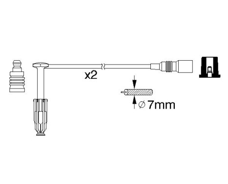Kit de câbles d'allumage B311 Bosch, Image 5