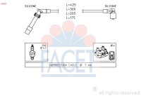 Kit de câbles d'allumage Made in Italy - OE Equivalent 4.9531 Facet