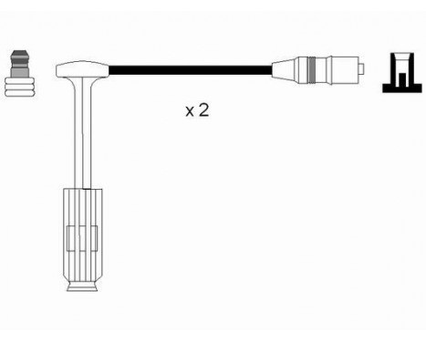 Kit de câbles d'allumage RC-MB222 NGK, Image 2