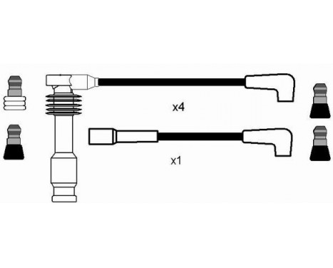 Kit de câbles d'allumage RC-OP453 NGK, Image 2
