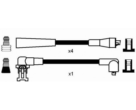 Kit de câbles d'allumage RC-RN620 NGK, Image 2