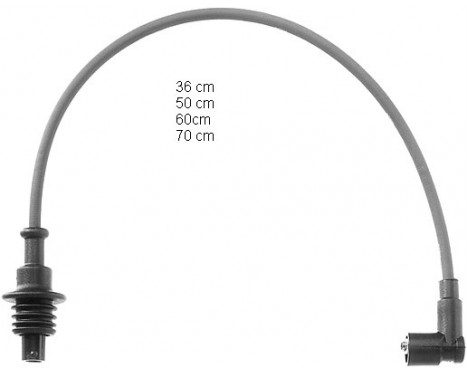 Kit de câbles d'allumage ZEF793 Beru