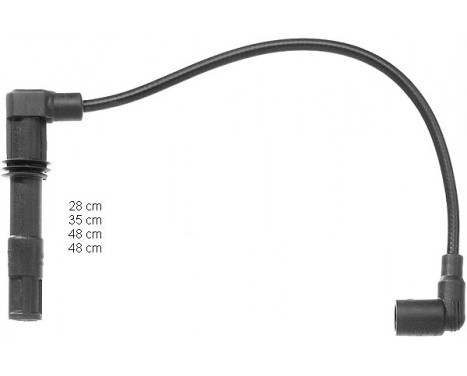 Kit de câbles d'allumage ZEF990 Beru