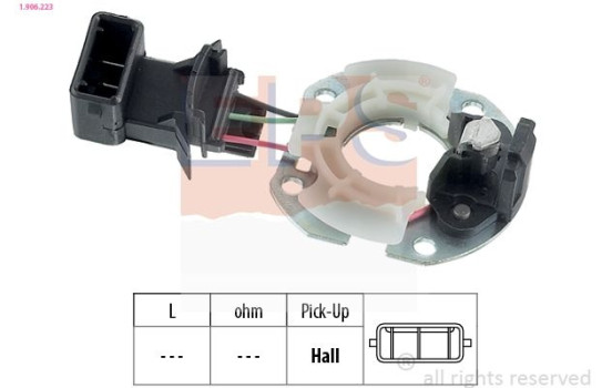 Capteur, impulsion d'allumage Made in Italy - OE Equivalent