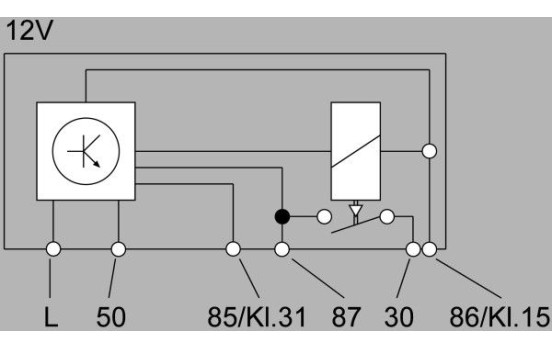 Appareil de commande, temps de préchauffage