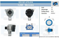 Alternateur 555.501.070.010 PlusLine