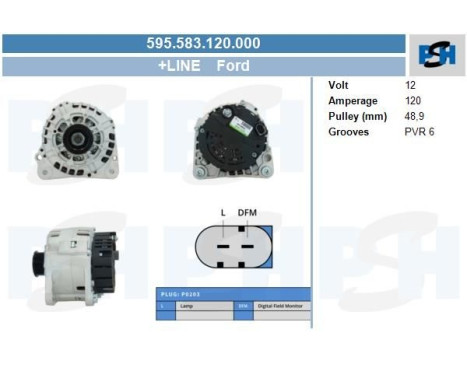 Alternateur 595.583.120.000 PlusLine