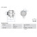 Alternateur 8240 Bosch