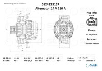 Alternateur Mini 110A