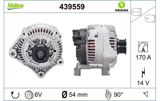 Alternateur NEW ORIGINAL PART 439559 Valeo, Image 4