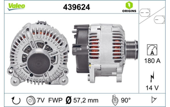 Alternateur NEW ORIGINAL PART 439624 Valeo, Image 4