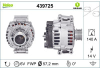 Alternateur NEW ORIGINAL PART 439725 Valeo