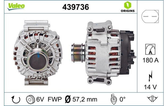 Alternateur NEW ORIGINAL PART 439736 Valeo, Image 4