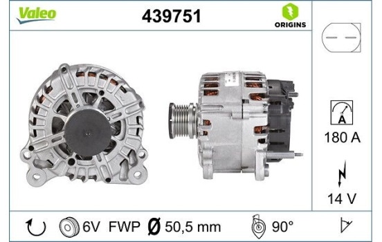 Alternateur NEW ORIGINAL PART 439751 Valeo, Image 4