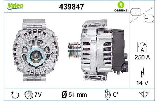 Alternateur NEW ORIGINAL PART 439847 Valeo, Image 4