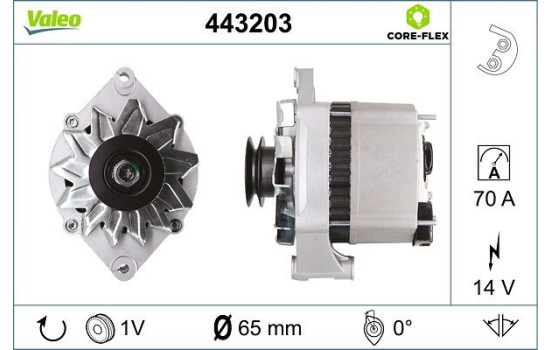Alternateur PIÈCE NEUVE 443203 Valeo, Image 4