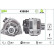 Alternateur REMANUFACTURED PREMIUM 436654 Valeo, Vignette 2