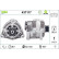Alternateur REMANUFACTURED PREMIUM 437117 Valeo, Vignette 2