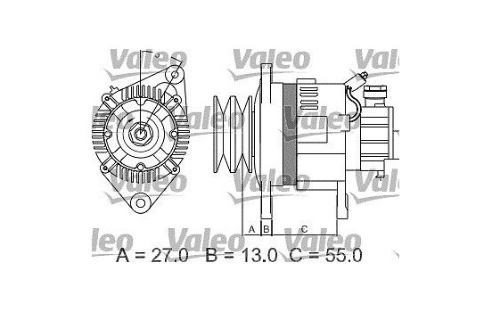 Alternateur REMANUFACTURED PREMIUM 437147 Valeo, Image 3