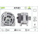 Alternateur REMANUFACTURED PREMIUM 437423 Valeo, Vignette 2