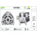 Alternateur REMANUFACTURED PREMIUM 437444 Valeo, Vignette 2