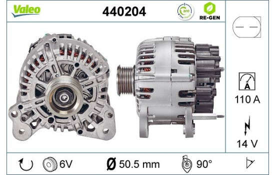 Alternateur REMANUFACTURED PREMIUM 440204 Valeo, Image 5