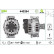 Alternateur REMANUFACTURED PREMIUM 440264 Valeo, Vignette 2