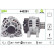 Alternateur REMANUFACTURED PREMIUM 440291 Valeo, Vignette 2