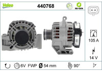 Alternateur REMANUFACTURED PREMIUM 440768 Valeo