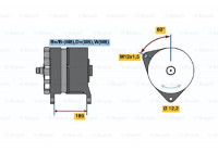 Alternateur T1(RL)28V65/120A Bosch