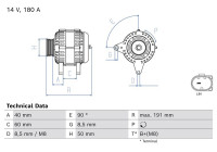 Dynamo 0 986 084 730 Bosch